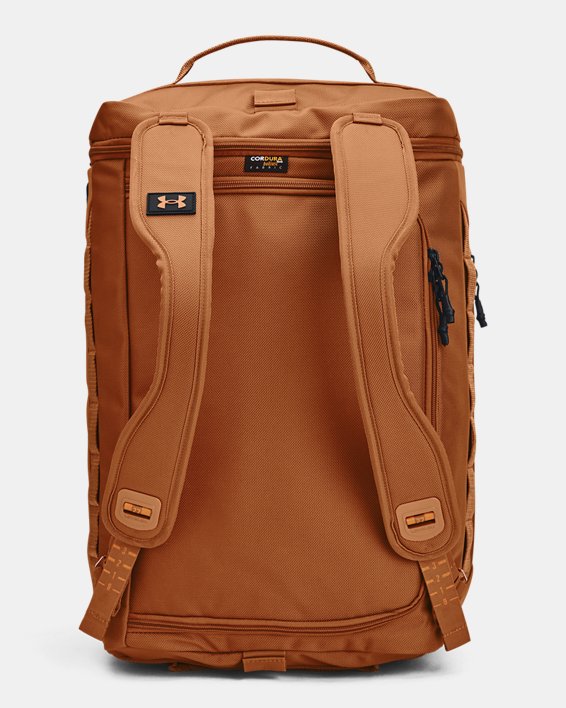 UA Triumph CORDURA® Duffle Backpack, Orange, pdpMainDesktop image number 2